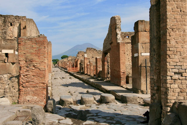 ruins of pompeii italy