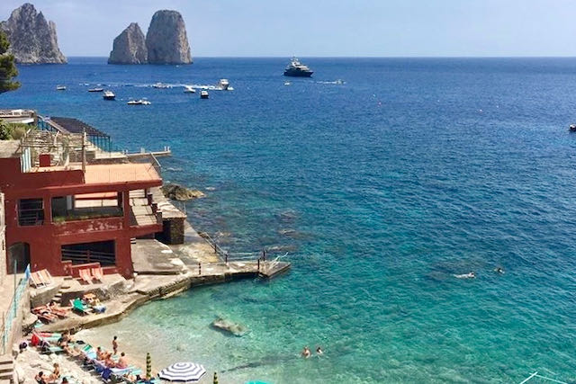 capri is one of the most beautiful islands near Rome