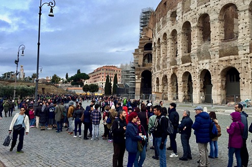 best time to visit the colosseum