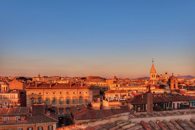 Eitch Borromini: Rome's Stunning Rooftop Restaurant 'La Grande Bellezza' -  An American in Rome