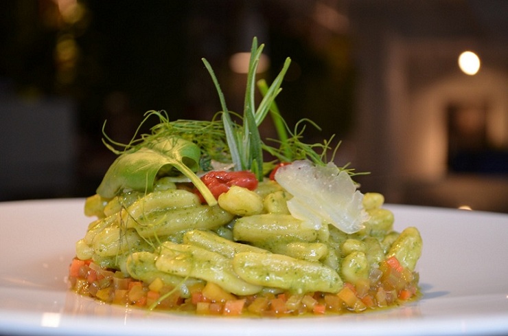 vegetarian restaurants in rome il margutta veg dish