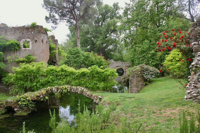 the gardens at ninfa