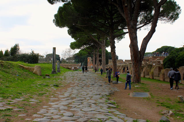 ostia antica just half an hour from rome