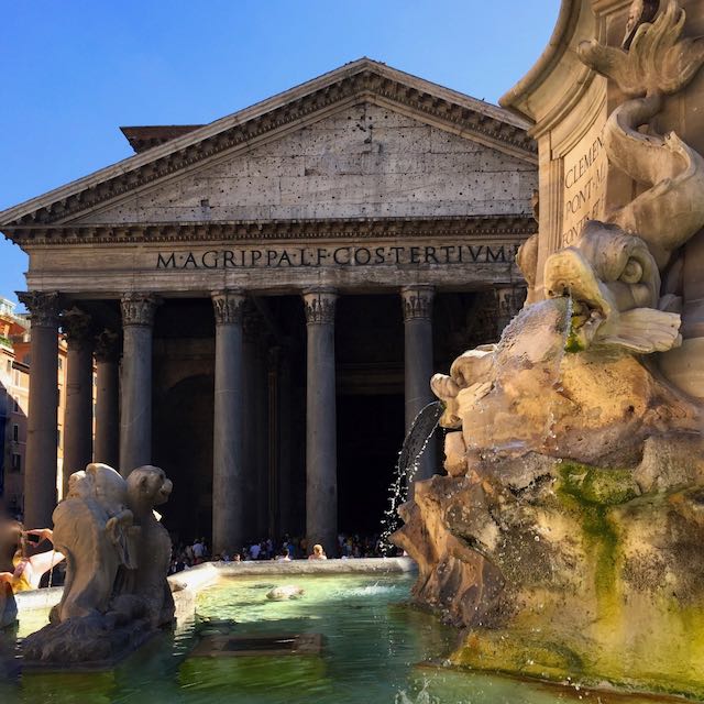 Rome Italy Pantheon - architecture, history, how to visit