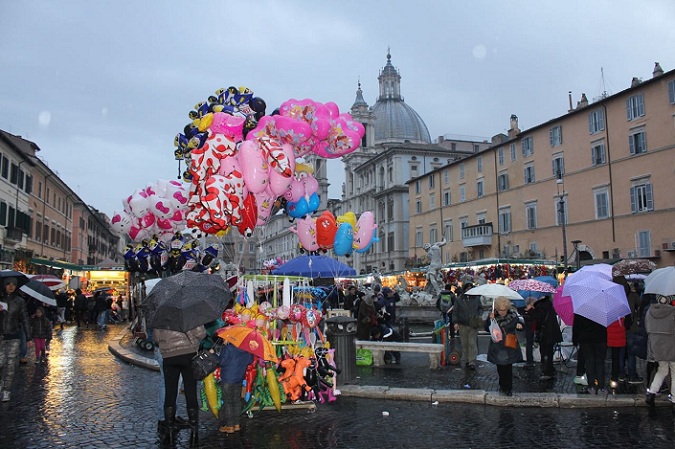 Rome weather at christmas