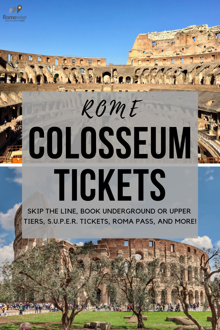 colosseum tour guide tickets