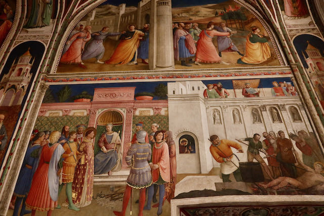 Niccolina Chapel fresco detail
